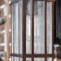 Close up of framework and texture panes 
