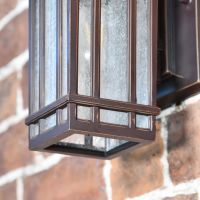 "Kirkby" Traditional Bronze Wall Lantern 