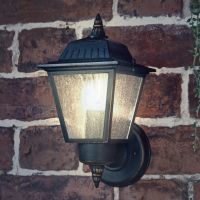 "Clova" Wall Lantern in night mode