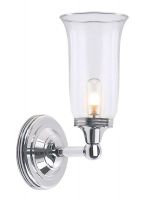 "Overbury" Polished Chrome Wall Light