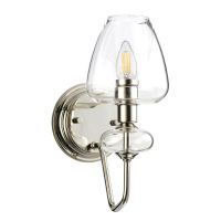 "Norcliffe" Wall Light - Polished Nickel