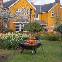 Hanging Tripod Cooking Rack 