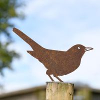 Blackbird Fence Topper in Situ Outside