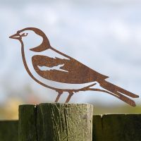 Chaffinch Fence Topper in Use on the Top of a Fence
