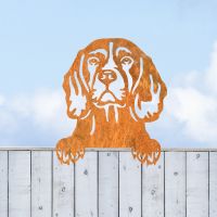 Beagle Fence Topper in Rustic Finish