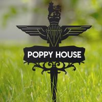 British Parachute Regiment Memorial Spike with Name 