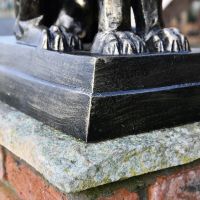 Close up of base 