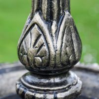Close up of detailing on fountain 