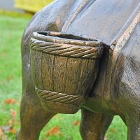 Close up of basket and detailing 