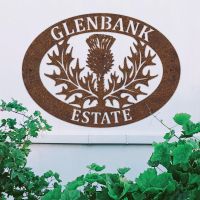 Thistle Oval House Name Sign 