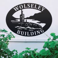 Submarine Oval House Name Sign 
