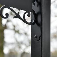 Close-up of the Wall Fixings on the Bracket