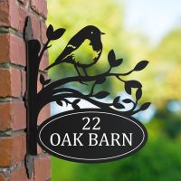 House Name Sign with Bracket 