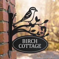 Great Grey Shrike House Name Sign 