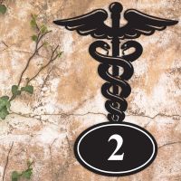 Doctor Medical Iron Number Sign in Situ 