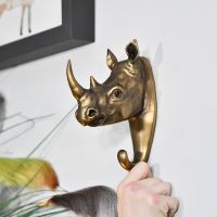 Bronze Effect Rhino Hook
