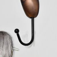 Close up of wall hook 