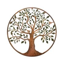 Green & Rustic "Tree" Wall Art 