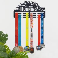 Sports Medal Hanger Just Keep Running