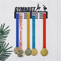 Sports Medal Hanger with Male "Gymnast" 