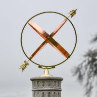 Polished Brass & Copper "Athens" Armillary - 57cm