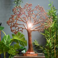 Large Tree of Life Rustic Table Lamp