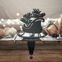 Sleigh with Presents Stocking Holder 