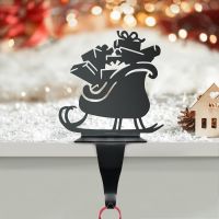 Sleigh & Presents Stocking Holder 