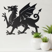 Welsh Dragon Wall Art in the Home