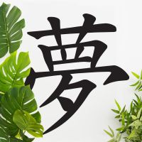"Kanji Dream Symbol" Wall Art in Situ in the home