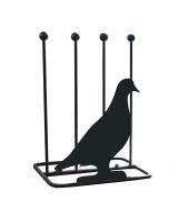 Steel "Pigeon" Welly Boot Rack Design