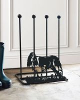 Steel "Springer Spaniel" Double Welly Rack 
