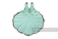 Verdigris Metal Soap Holder