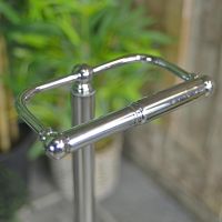 close-up o fthe Top of the Victorian Free Standing Toilet Roll Holder
