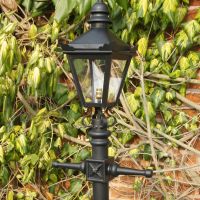 Victorian Lamp Post - Miniature 1.5m close up detail of Lantern
