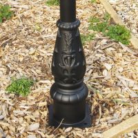 Victorian Lamp Post - Cast Iron Base 