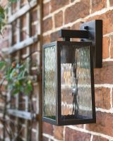 View of the side of the Oakley Copper Top Fix Wall Light