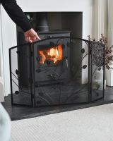 Vine detail Triple-Fold Fire Guard