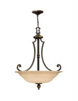 "Tolmwell House" Vintage Bronze Ceiling Light