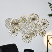Golden Dandelion Wall Art 