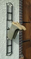 "Chattlehurst" Black 3 Pair Wall Mounted Boot Rack