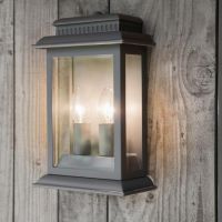 Flush Fix Traditional Wall Light in Black