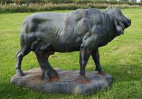“Lanson Falls” Water Buffalo Garden Sculpture 