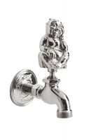 Bright Chrome Water Nymph Garden Tap