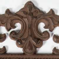 Cast Iron ’Welcome’ House spike Sign