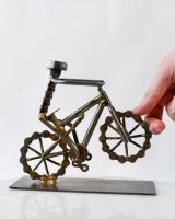 Scale image of scrap metal art sculpture