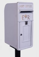 "Original Reproduction" White Elizabeth Regina Post & Parcel Box
