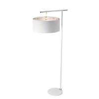White Contemporary Floor Lamp 