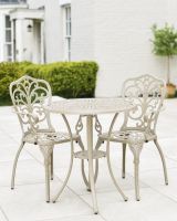 Champagne Garden Furniture Set In Situ