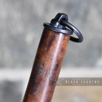 Close-up of the Wooden Handle